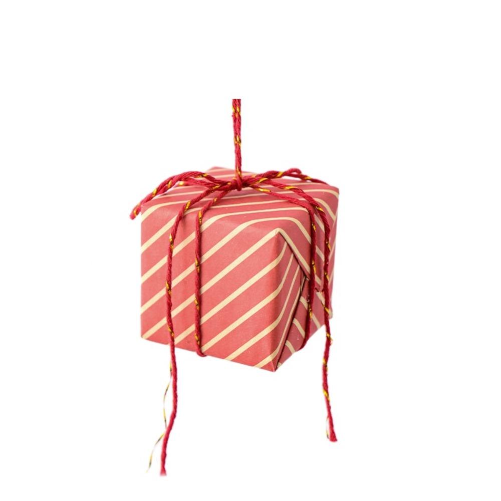 Mini Christmas Tree Gift Bag Pendant with Rope Christmas Decorations  Navidad