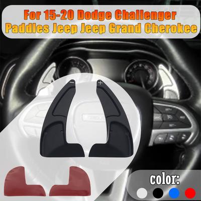 For Dodge Challenger Charger Jeep Aluminum Alloy Car Steering Wheel Shift Paddle Lever Shifter Extension 2015 2016 2017-2020
