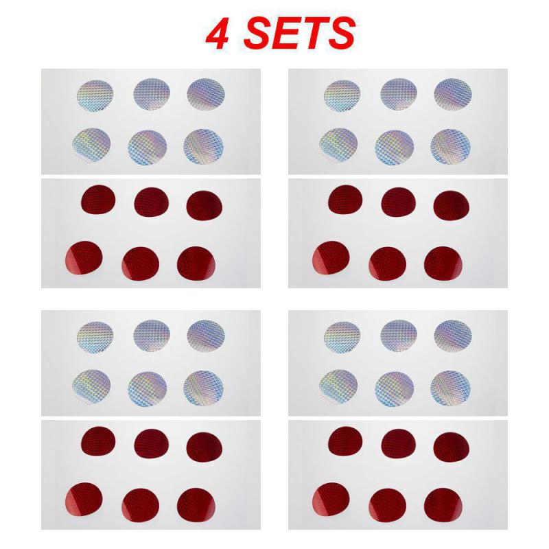 2/4/6SETS Anti Bird Scare Eflective Stick For Garden Courtyard Pigeons Useful Home Accessories Laser Film Window Adhesive