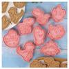 Dinosaur Cookie Cutter Set 8PCS PP Food Safe Construction for Baking Cookies Fondant Art and Themed Baking Projects