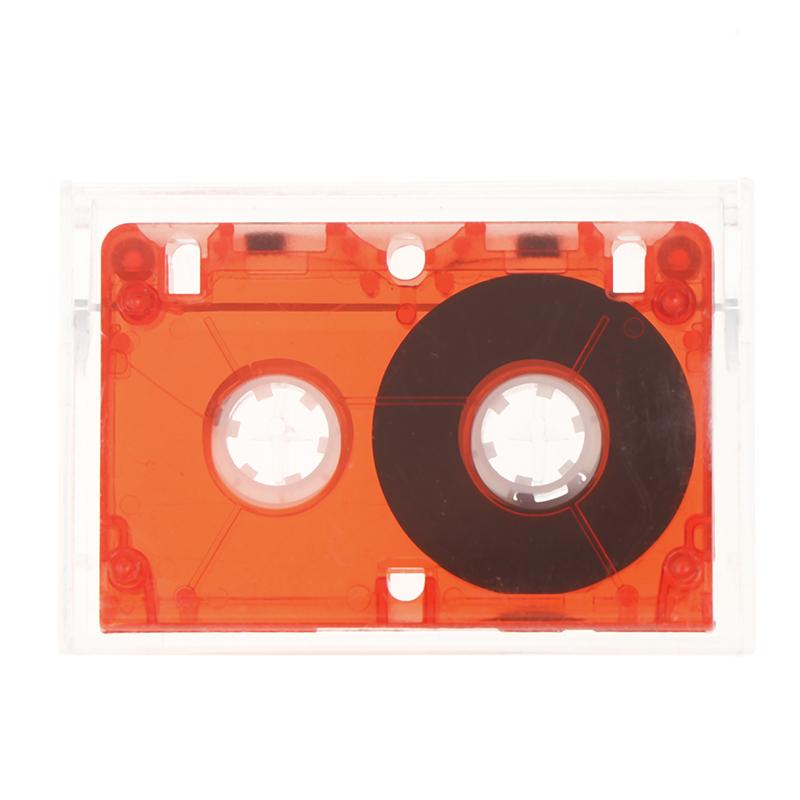 

5*3.4CM Standard Cassette Blank Tape Player Empty 60 Minutes Magnetic Audio Tape Recording For Speech Music Recording червоний