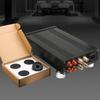 Piedini in gomma per cabinet per altoparlanti Piedini per altoparlanti Isolamento Piedini per altoparlanti in lega di alluminio 4 pezzi/set Piedini ammortizzanti Hifi Audio