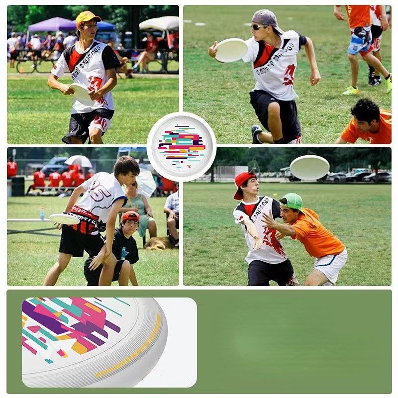 Frisbee Outdoor Sports Children's Parent Child Whirl Frisbee DIY Toys Extreme Professional Sports PE 175G