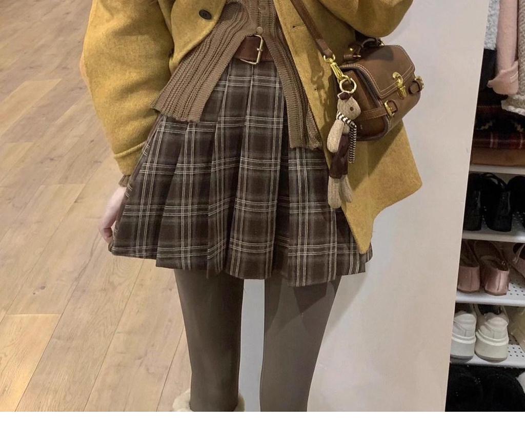 Korean Style Double-Sided Woolen Coat for Women - Elegant Early Winter 2025