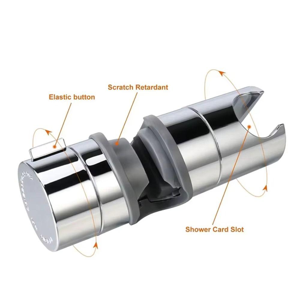 Strong Adhesive Backing Punch-Free Shower Head Bracket  Daily Comfort Improvement