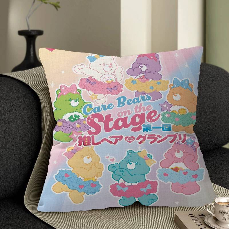 CARE Bear American Retro Cartoon Cute Cushion Cover Decorative Pillow Sofa Home Decor Case Pillow Cases