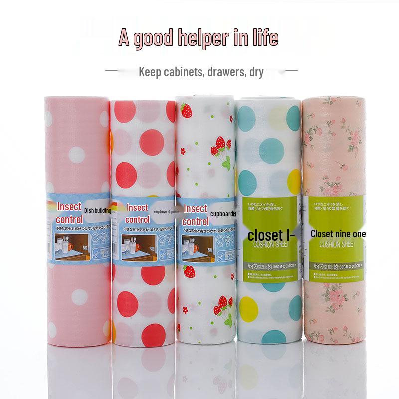 Waterproof Kitchen & Wardrobe Drawer Liner - Moisture-Proof Mat for Cabinets & Shoe Storage