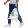 Franciscan Starburst Mid Century Atomic Age Backpacks Multi-function Drawstring Bags Storage Bag Book Bags for Travel Students
