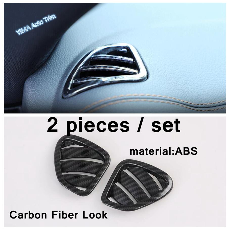 Car Window Lift Button / Armrest Box Switch / Gear Shift Box Decoration Panel Cover Trim For Mercedes-Benz GLA 220 H247 +