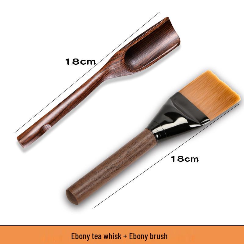 Solid Wood Tea Scoop for Gongfu Tea Ceremony - Small Tea Shovel Spoon for Serving and Dividing Tea.