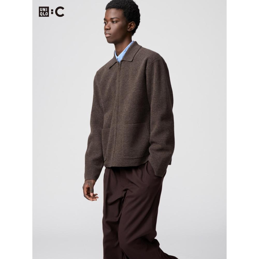 Uniqlo Knit Full Zip Jacket