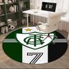 America Futebol Clube Round Rug for Livingroom,Bedroom, Palyroom, Chair Rug, Area rug, Circle Carpet, Large Size Fan Christmas gift