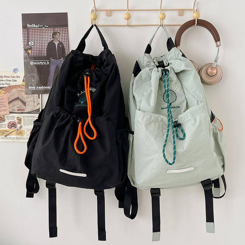 Women's Gym Bag Ultralight Drawstring Backpack