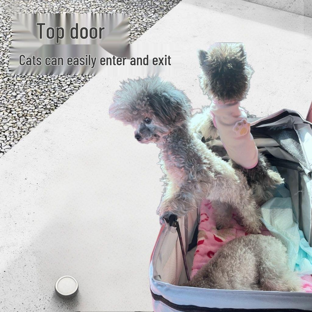 Extra Large Breathable Pet Carrier: Portable Handbag & Backpack for Cats and Dogs