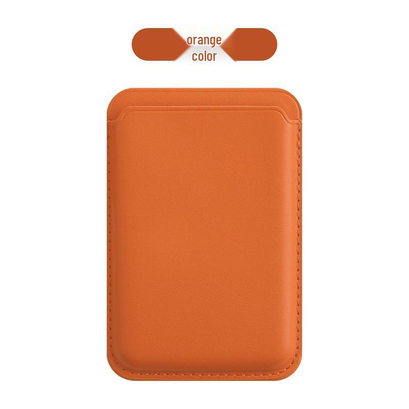iPhone 16 Leather Card Holder Case with Magnetic Pop-up Window for 13, 14, 15 Pro Max