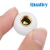 BELLIFFY 12PCS Bicycle Valve Eyeball Tire Valve Caps Eyeball Valve Caps Fluorescent Valve Stem