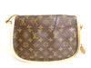 Authentic LOUIS VUITTON Monogram Brown Leather Crossbody Bag Menil Montan PM #9721  Open Box