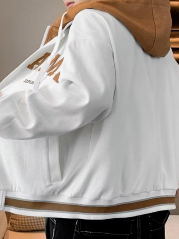 Trendy Japanese-Style Long-Sleeve Hooded Jacket for Men - Autumn/Winter All-Match Fashion