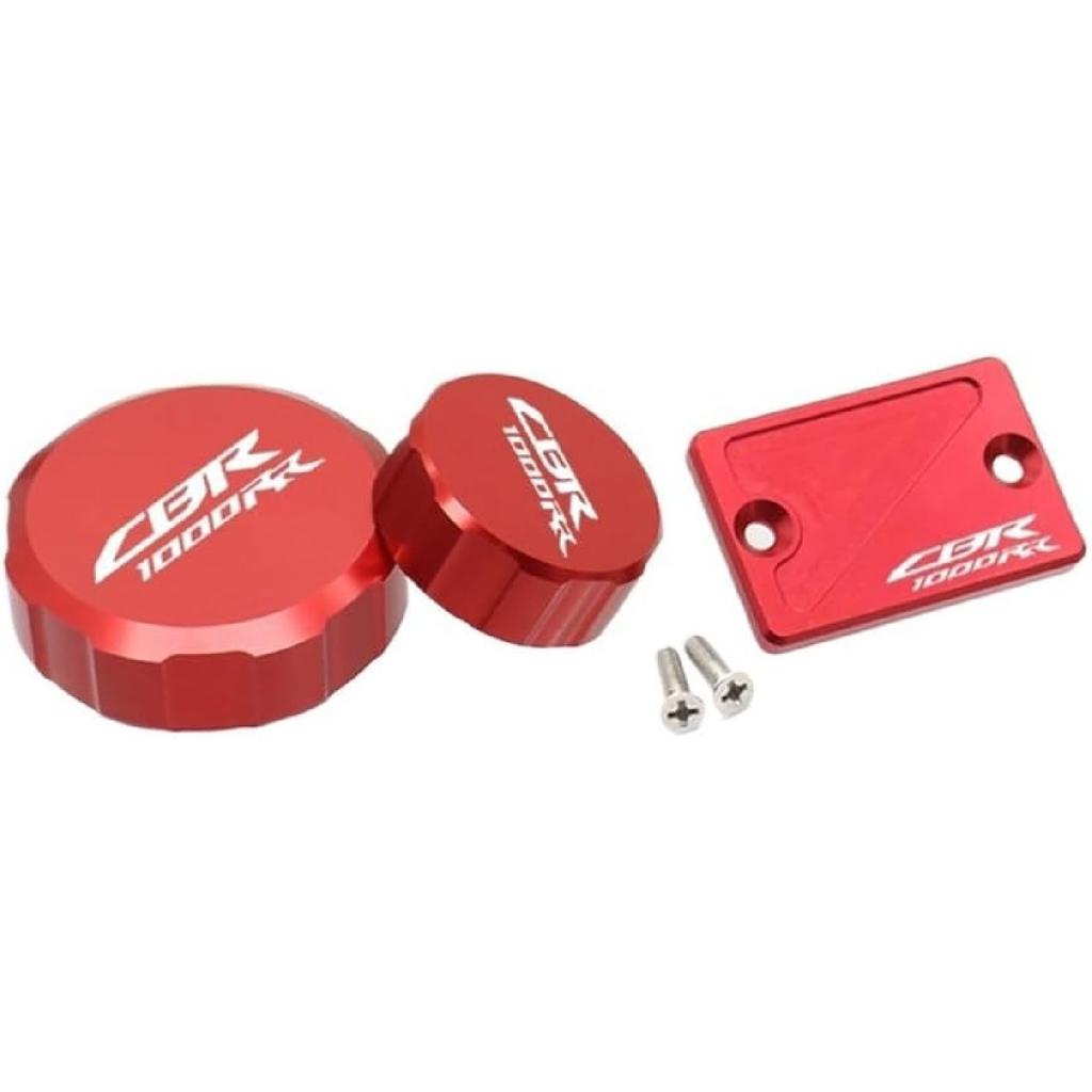 Motorcycle Brake Cylinder Reservoir Cover Front Rear Brake Clutch Fluid Reservoir Cover Cap for CBR1000RR 2004-2007 2006 CBR 1000RR Motorcycle