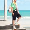 FILA Logo Letter Printing Pocket Short Pant Male Blue Men's F11M128655F-NV