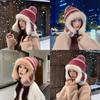 Winter Knitted Hat With Ear Cover For Women Casual Fashion Outdoor Accessory