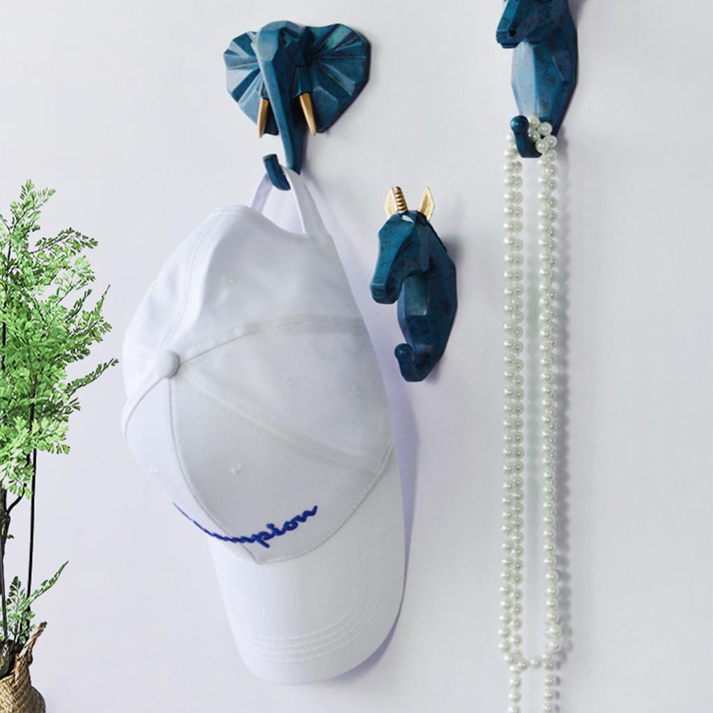 Unique And Functional Animal Head Coat Hook For Home Made Of Resin Animal Head Key Hook Animal Shape