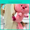 Loopy Backpack Themed Anime Peripheral Handbag Plush Toy Cute Cartoon Doll