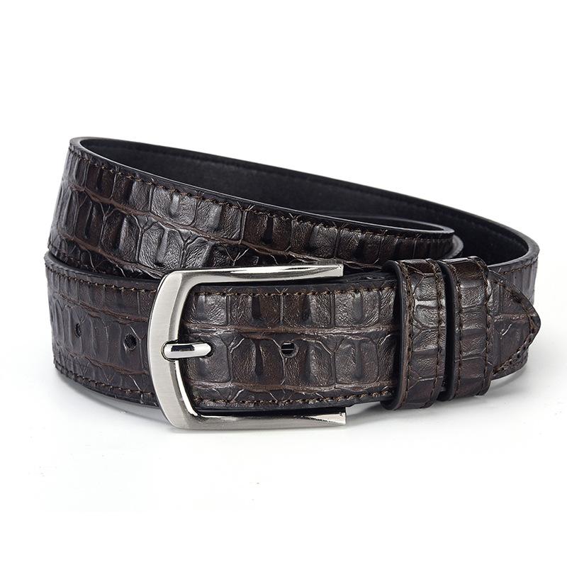 Neuer Herrengürtel Modischer Gürtel Herren Business Casual Dornschließe Gürtel