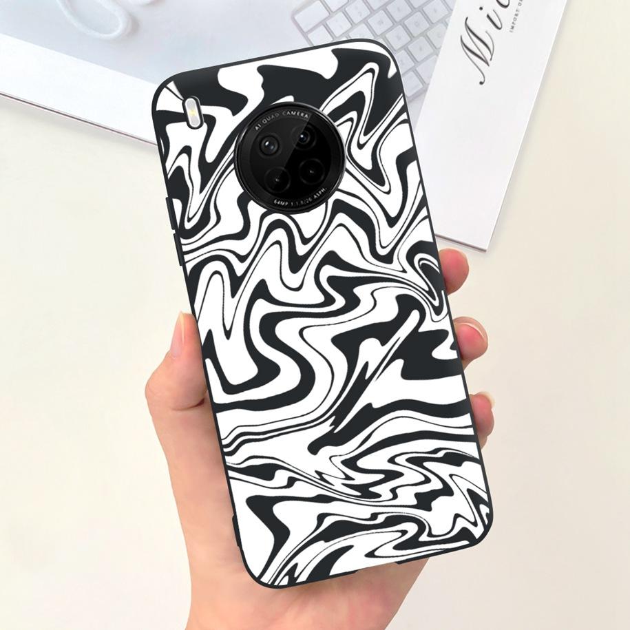 For Huawei Y9a 2020 Silicone Case FRL-22 FRL-23 Cute Astronaut Love Heart Slim Soft TPU Phone Case on Huawei Nova Y9a Y 9A Cover