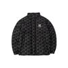 MLB Monogramm Serie New York Yankees All Over Stickerei Dick Kragen Stehkragen Warm Bequem Daunenjacke Unisex Oberbekleidung Schwarz 3ADJM0236-50BKS