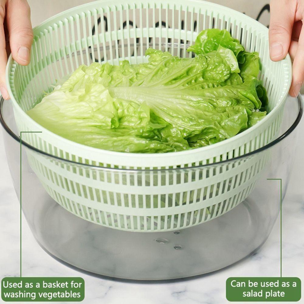 Quick Dry Vegetable Fruit Dryer 2 In 1 Fruits Drain Basket Fruit and Vegetable Drainer  Kitchen Use