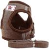 Soft Training Harness Vest Mesh Fabric Dog Vest Harnesses For Puppy, Cats, Small Animals Ps042 (xs, Coffee)
