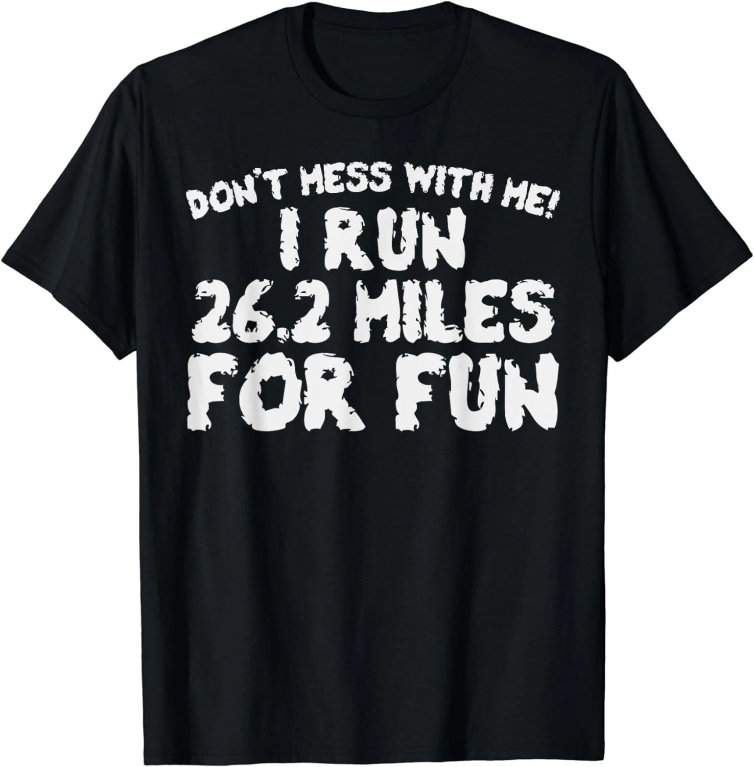 Funny Running Quote Shirt 26.2 Marathon Runners Gift Unisex T-Shirt S