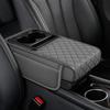 Car Armrest Box Thickened Height Pad Armrest Pad And Pocket Tissue Cup Holder Memory Foam Elbow Support Height Pad