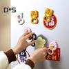 Stainless Steel Jar Opener 2 In 1 Labor Saving Animal Shape Can Opener Fridge Magnet Kitchen Supplies