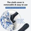 SEAMETAL Microfiber Car Wash Brush Cleaning Gloves Plastic Handle Wheel Brush Washing Tool Car Detailing Care Dust Removal Brush