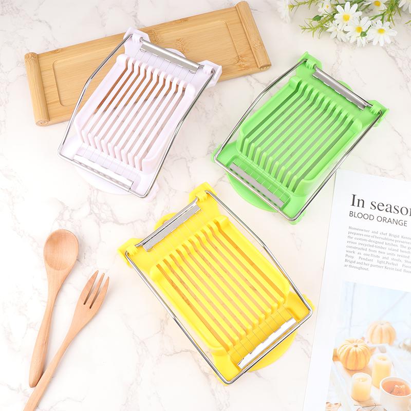 Luncheon Meat Slicer 304 Reinforced Stainless Steel Boiled Egg Fruit Soft Cheese Slicer Spam Cutter Canned Meat Slicer