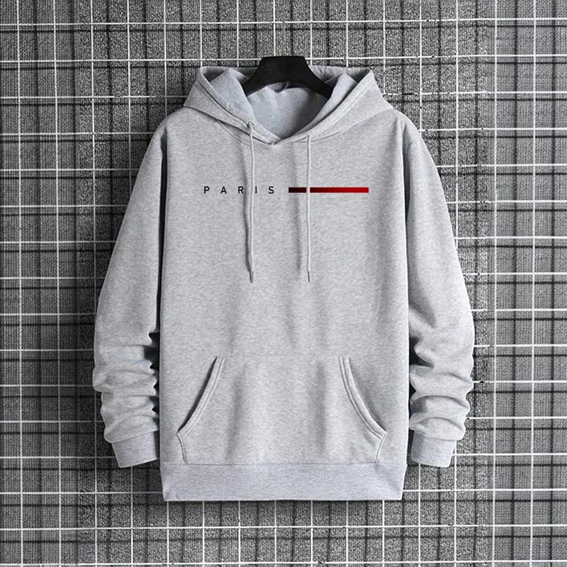 Autumn Winter Casual Daily Sports Clothing Fashion Sweatshirts Hot Sales Men's Tracksuit Hooded Mens Printing Quality Simplicity