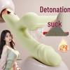 Long Love Automatic Vibrating Dildo Massager for Women