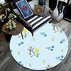Tappeto Rotondo Peter Rabbit, Tappeto per Soggiorno Camera da Letto Divano Sala Giochi Decorazione, Tappetino Antiscivolo