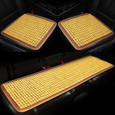 OIMG Summer Breathable Bamboo Car Seat Cushion Set