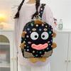 Schultasche Niedlich Cartoon Anime Vielseitig Clownfisch Hässlich Süß Rucksack Mittelschüler Schultasche Persönlichkeit Lustig Studentenrucksack