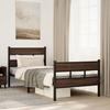 VidaXL Bed Frames Without Mattress with Headboard Footboard 90x200cm, Single Bed, Bedroom Furniture, Bed 4017162