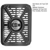 Durable Aluminum Baking Pan Air Fryer Grill Pan, Nonstick Grease Tray, with Rubber Replacement Accessories Pad, Heat Circulation for Ninja Foodi DZ401