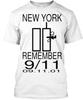 T-shirt homme Souviens-toi du 11 septembre Fabriqué aux États-Unis Taille S à 5XL