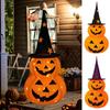 Halloween Pumpkin Decoration 8 Modes Battery Operated Halloween Lights with Automatic Timer Switch Function Night Light Decor