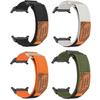 Galaxy Watch Ultra 47mm Cinturino Senza Spazi per Samsung Galaxy Watch Ultra 47mm Cinturino Nylon Loop Donna Uomo Fibbia Acciaio Inossidabile Cinturini