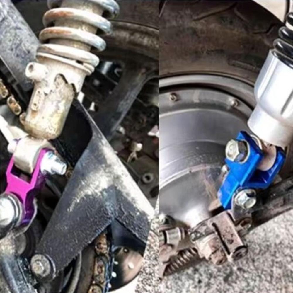 2pcs/set Heavy Duty Motorcycle Height Extender Shock Absorber Riser  Motorbike Replacement Parts