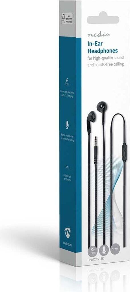 Наушники Nedis HPWD2021 HPWD2021BK черный