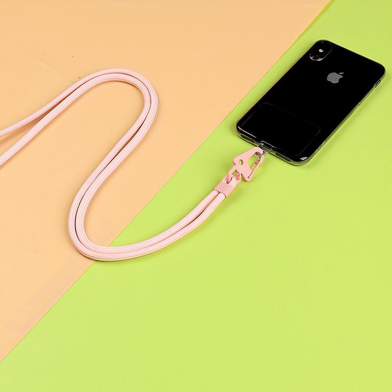 160cm Universal Adjustable Phone Lanyard Strap Mobile Phone Hanging Rope Neck Straps Anti-lost Lanyards Cell Phone Accessories